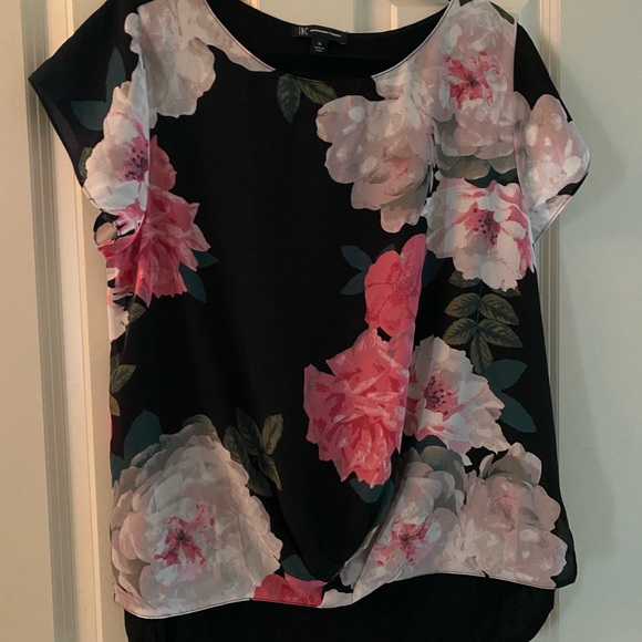 INC Half Capped Sleeve Blouse - XL